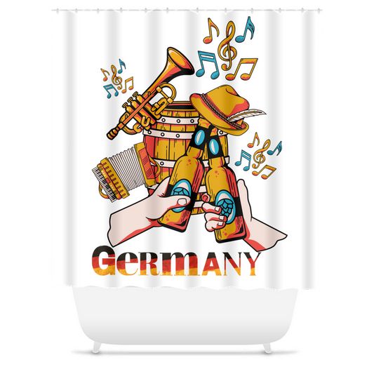 Germany Shower Curtains