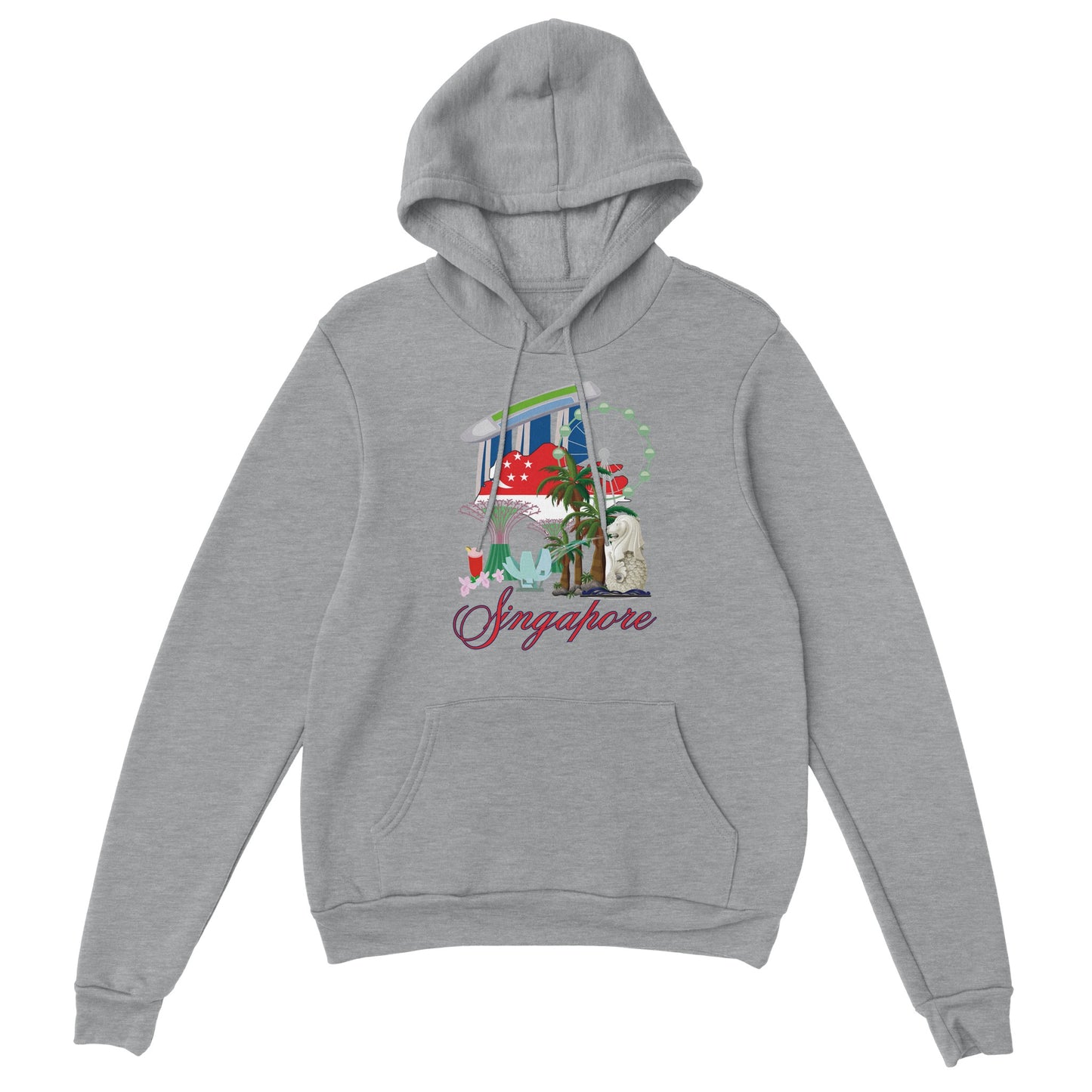 Singapore Classic Unisex Pullover Hoodie