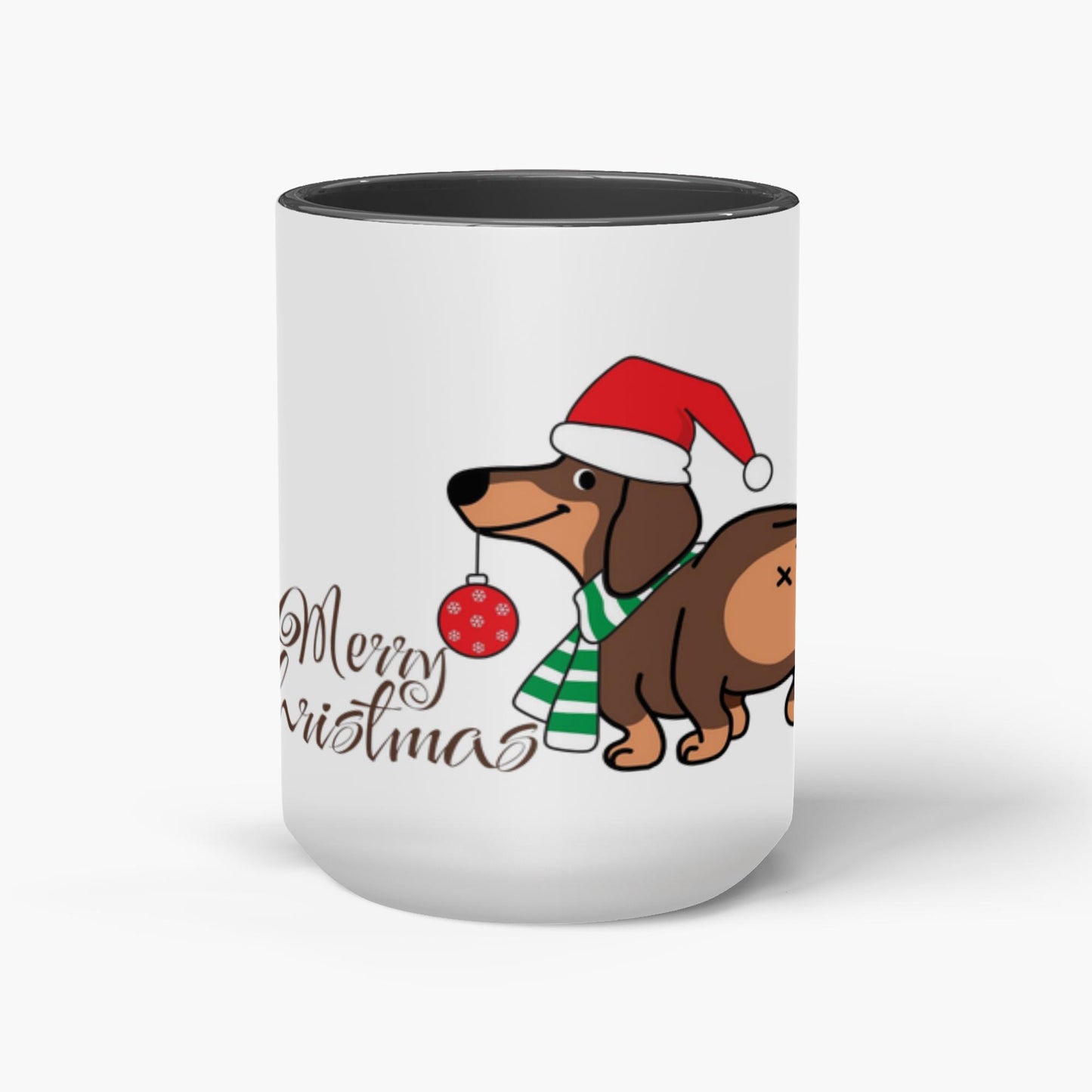 Dachshund Christmas Accent Mugs
