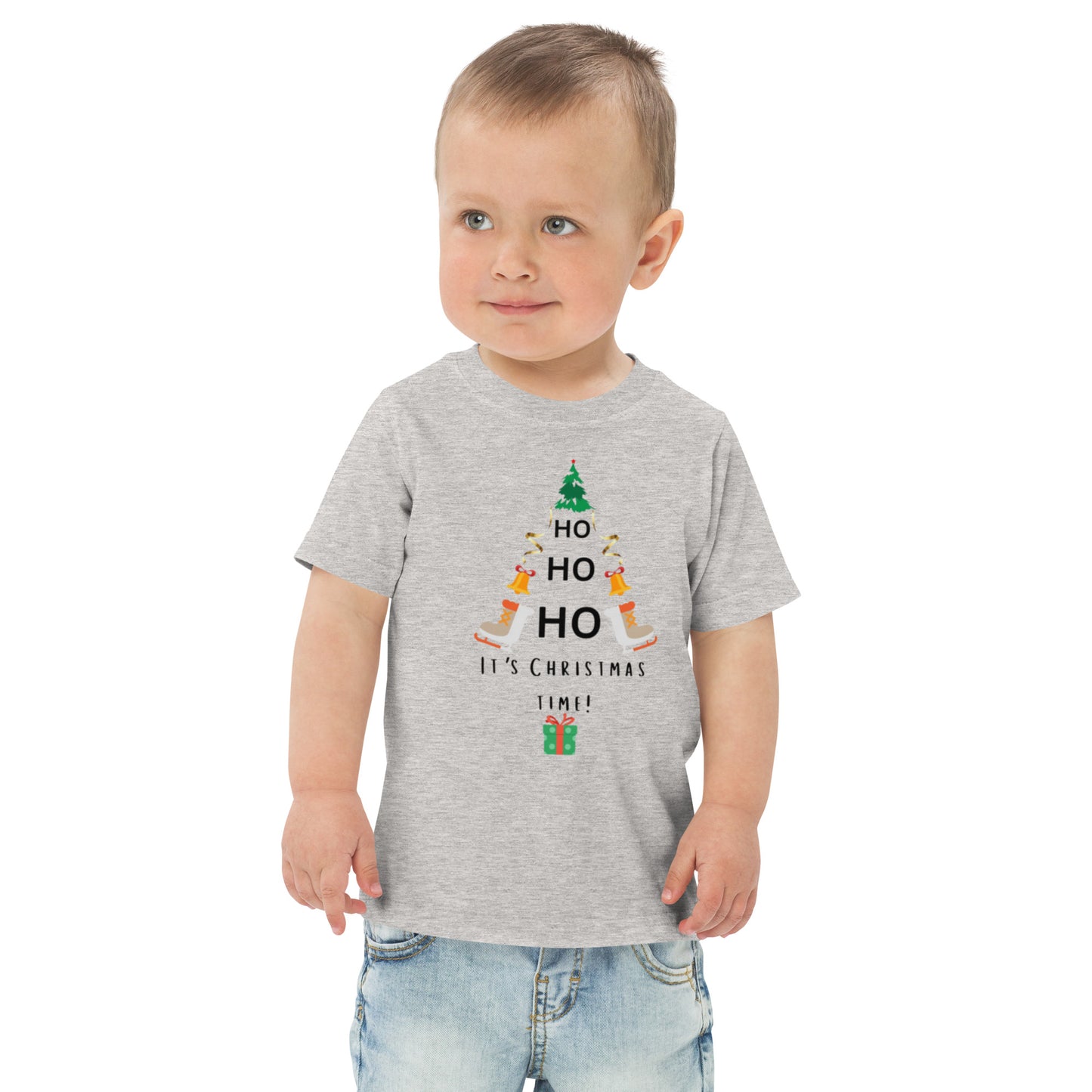 Ho Ho Christmas Toddler jersey t-shirt