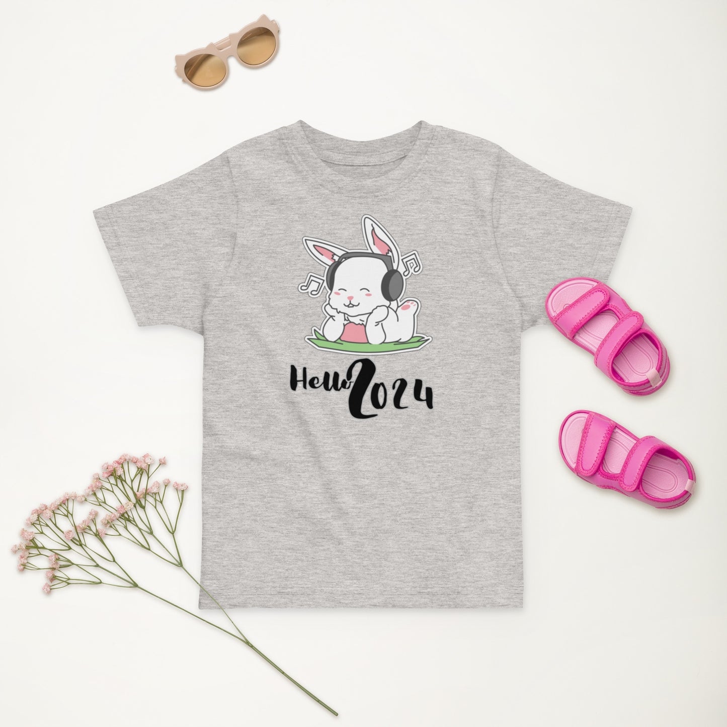 Hello Bunny 2024 Toddler jersey t-shirt
