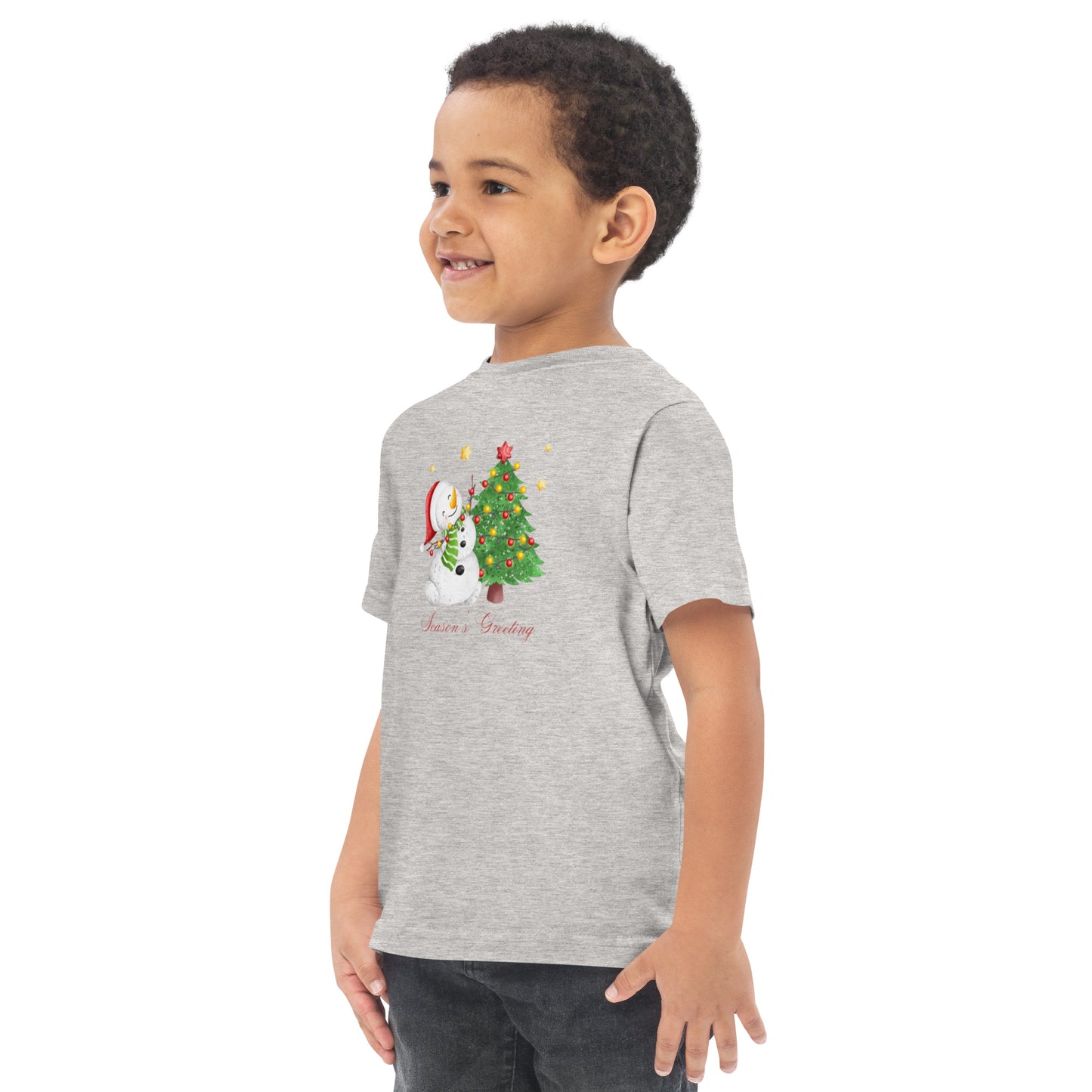 Season Greeting Toddler jersey t-shirt