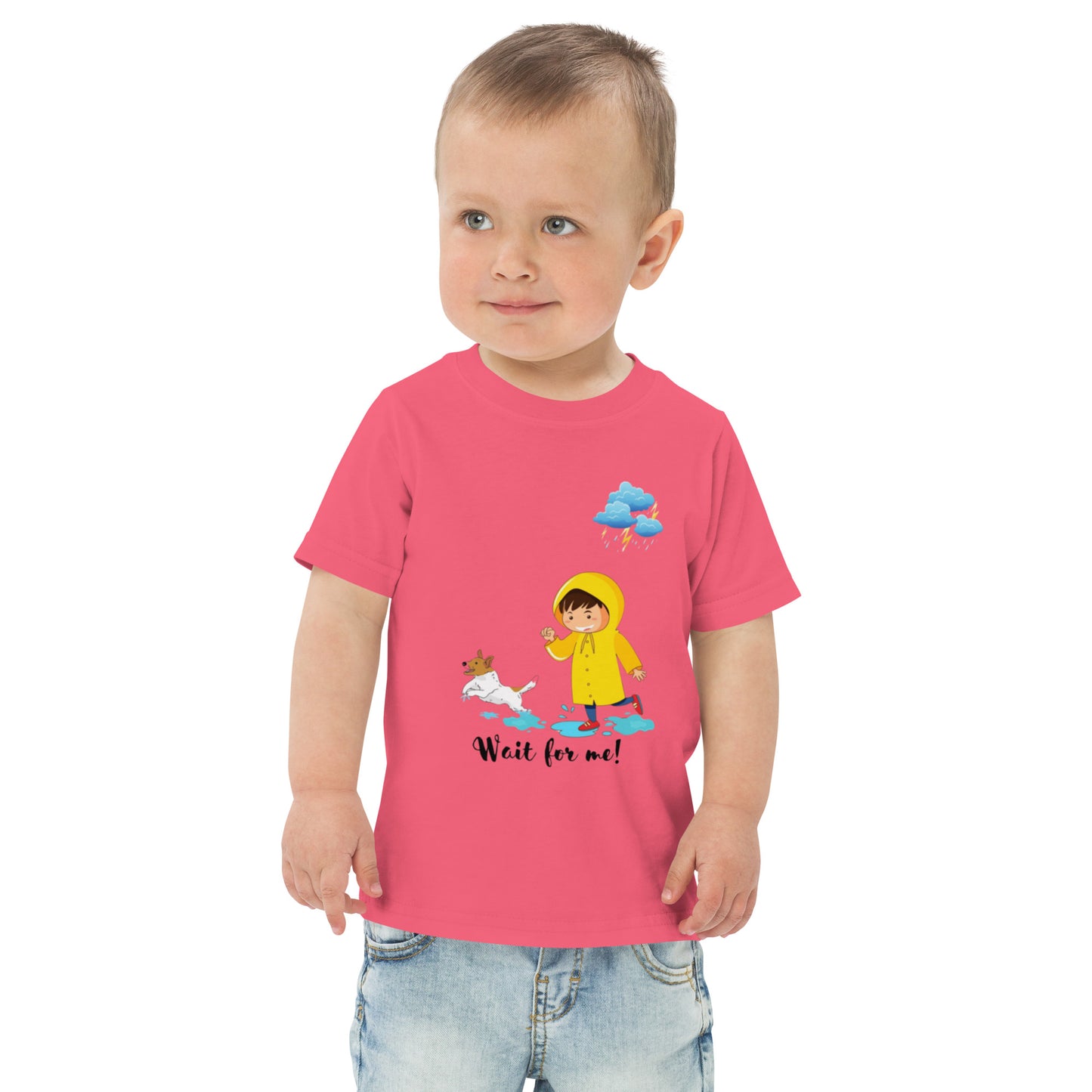 Wait For Me Toddler jersey t-shirt