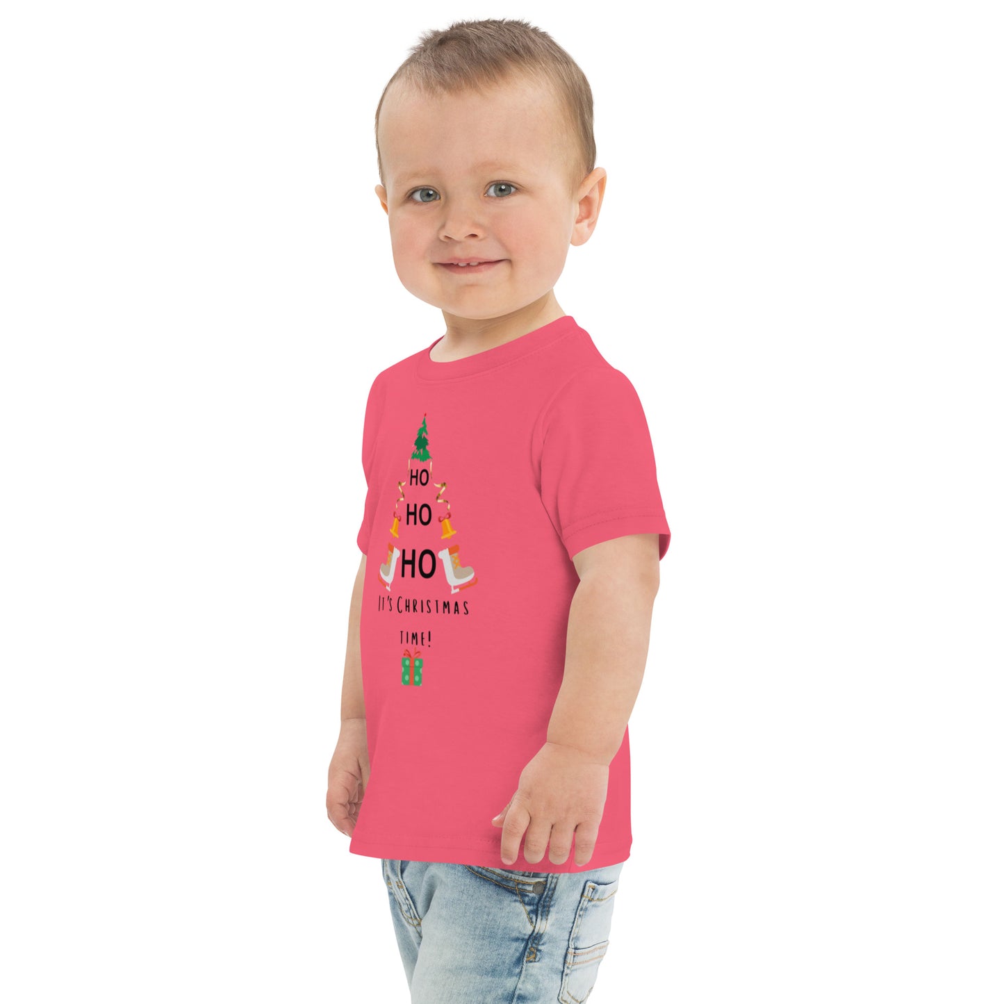 Ho Ho Christmas Toddler jersey t-shirt