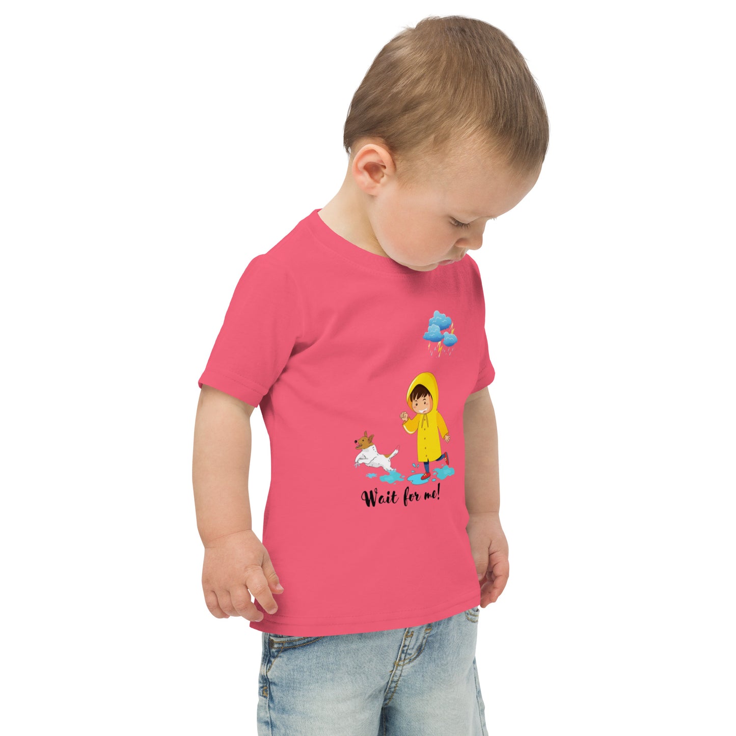 Wait For Me Toddler jersey t-shirt
