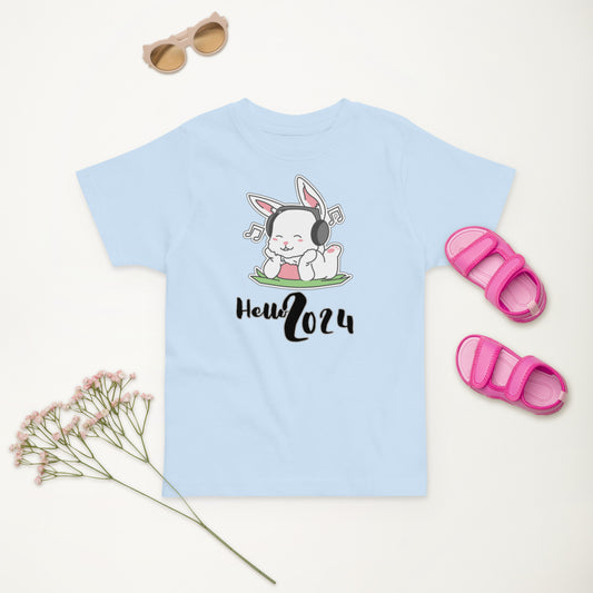 Hello Bunny 2024 Toddler jersey t-shirt