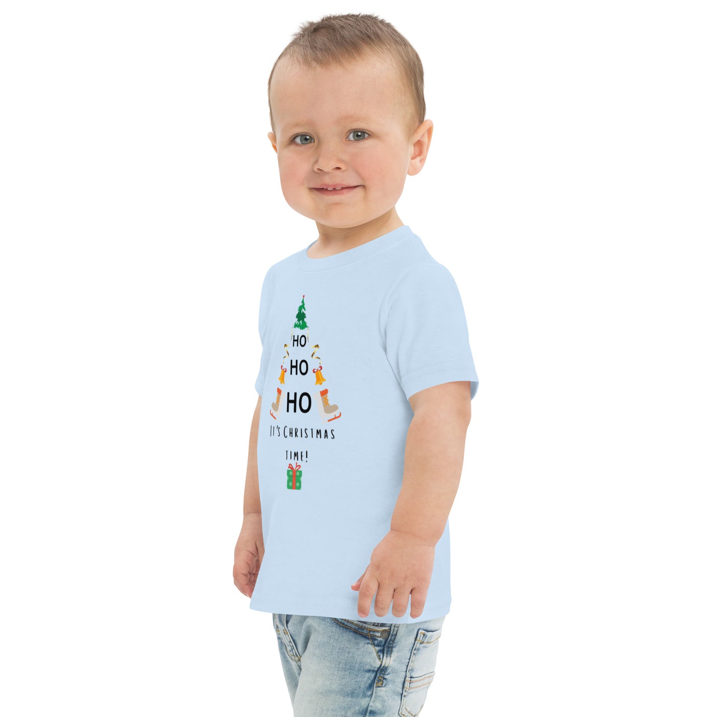 Ho Ho Christmas Toddler jersey t-shirt