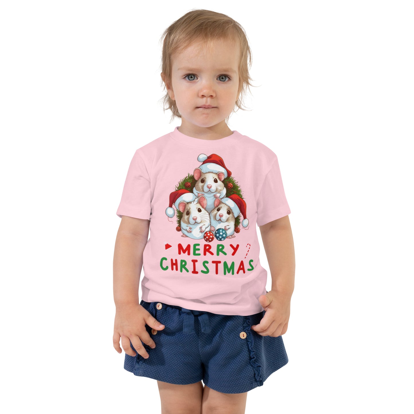 Guinea Christmas Toddler Short Sleeve Tee