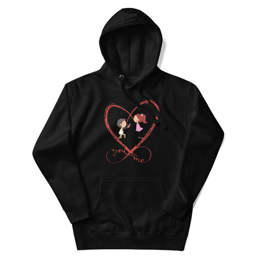 You & Me Unisex Hoodie