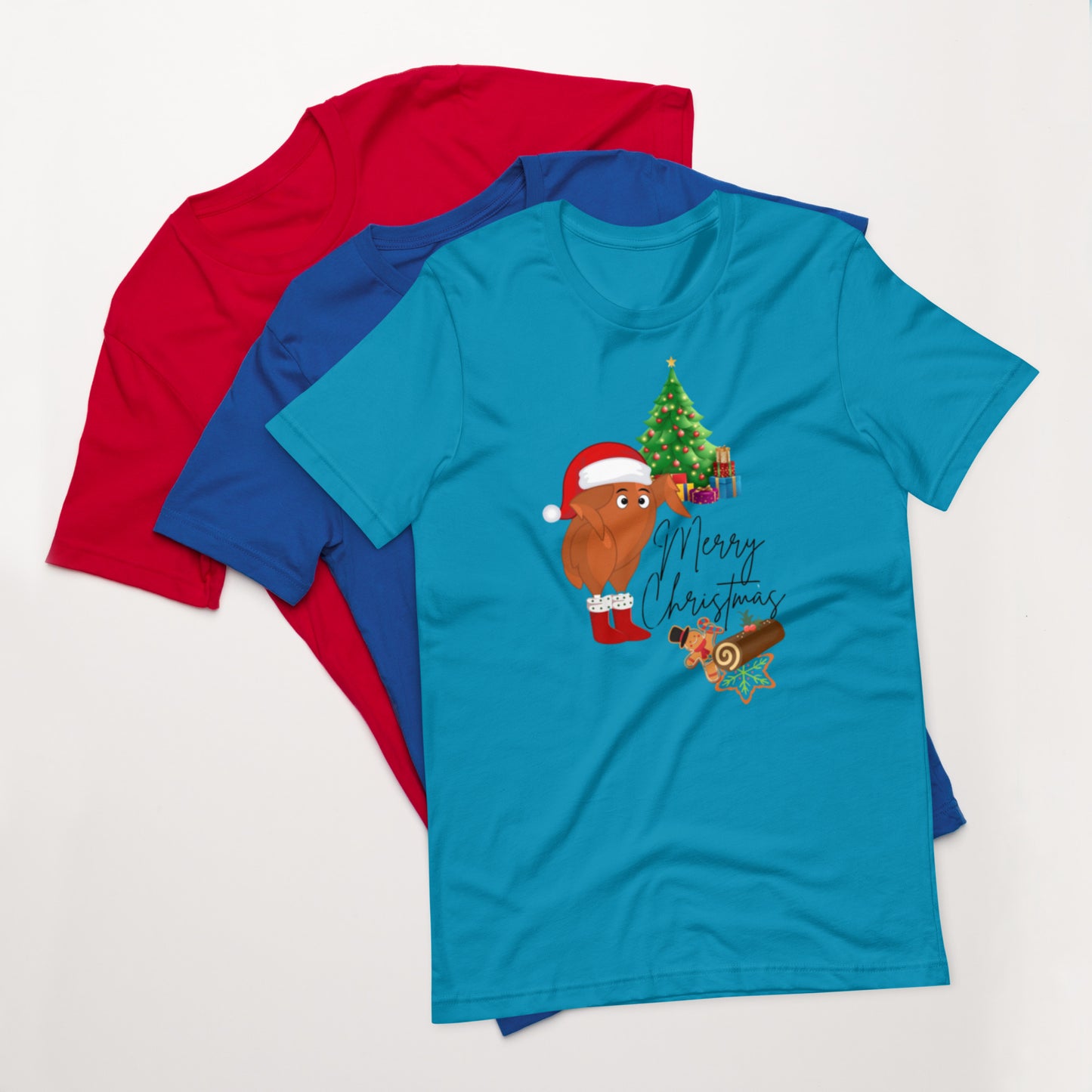 Turkey Christmas Unisex t-shirt