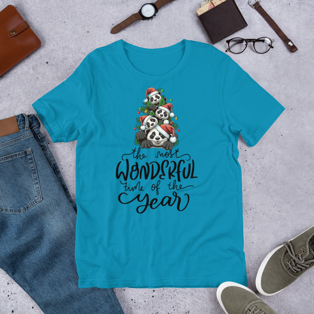 Wonderful Christmas Unisex t-shirt