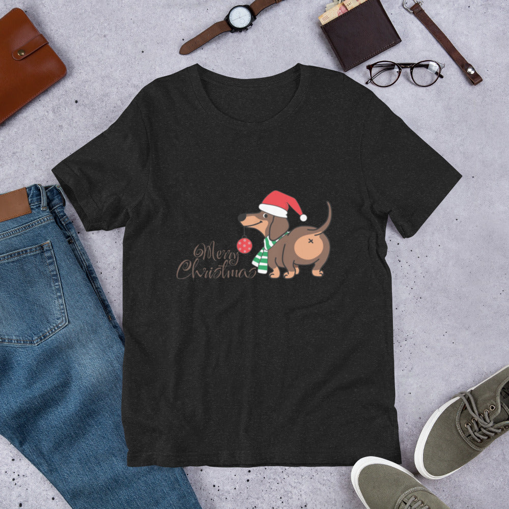 Dachshund Christmas Unisex t-shirt