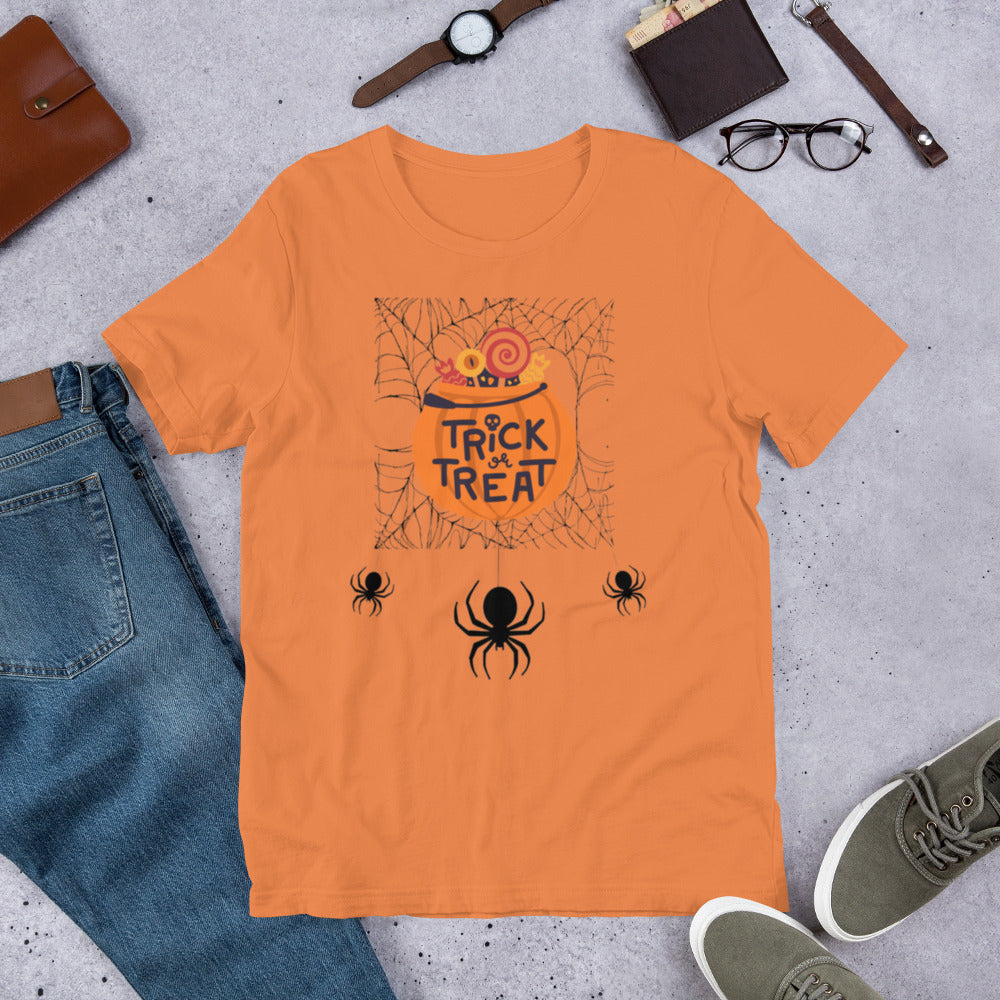 Spider Halloween Unisex t-shirt