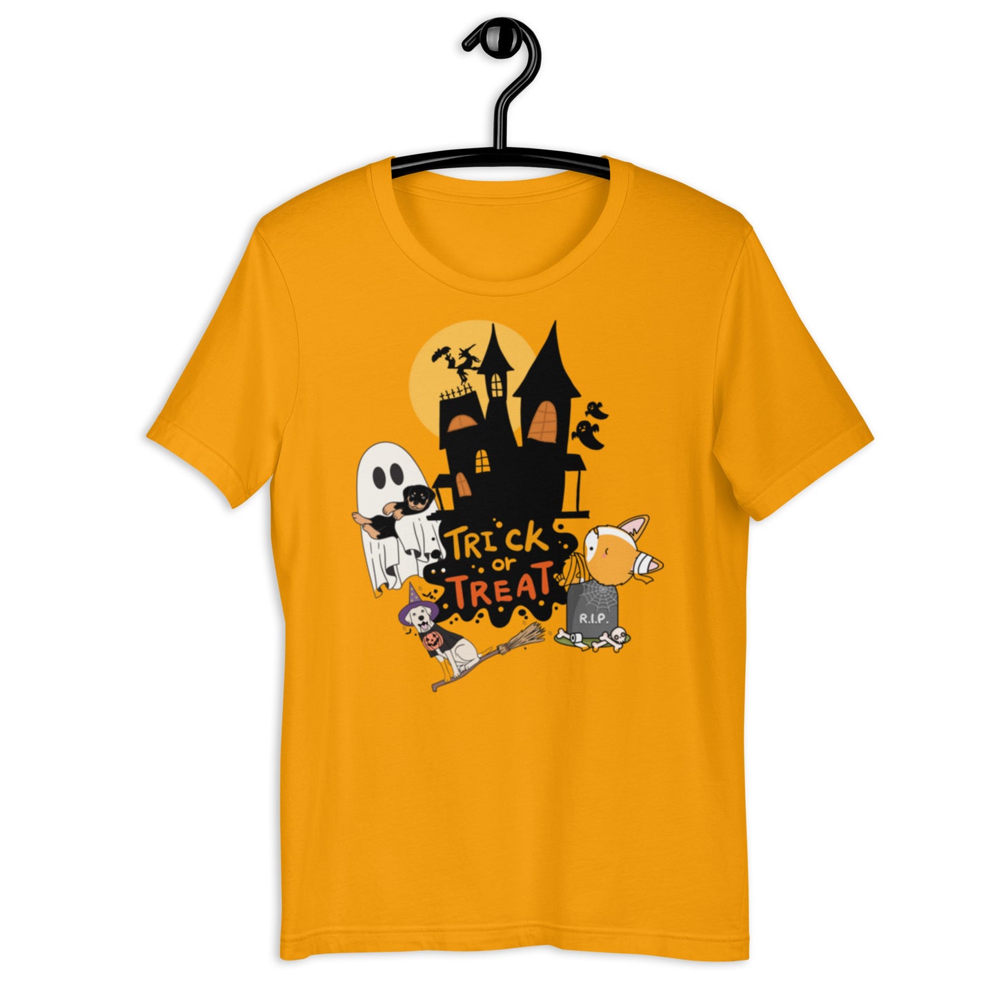 Trick or Treat Halloween Unisex t-shirt