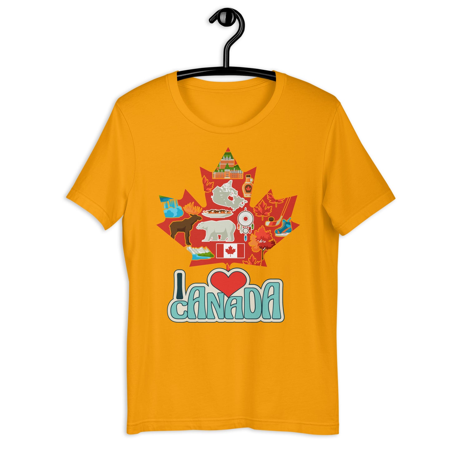 I Love Canada Unisex t-shirt