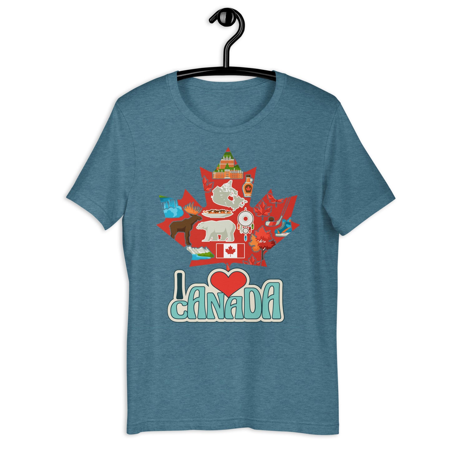 I Love Canada Unisex t-shirt