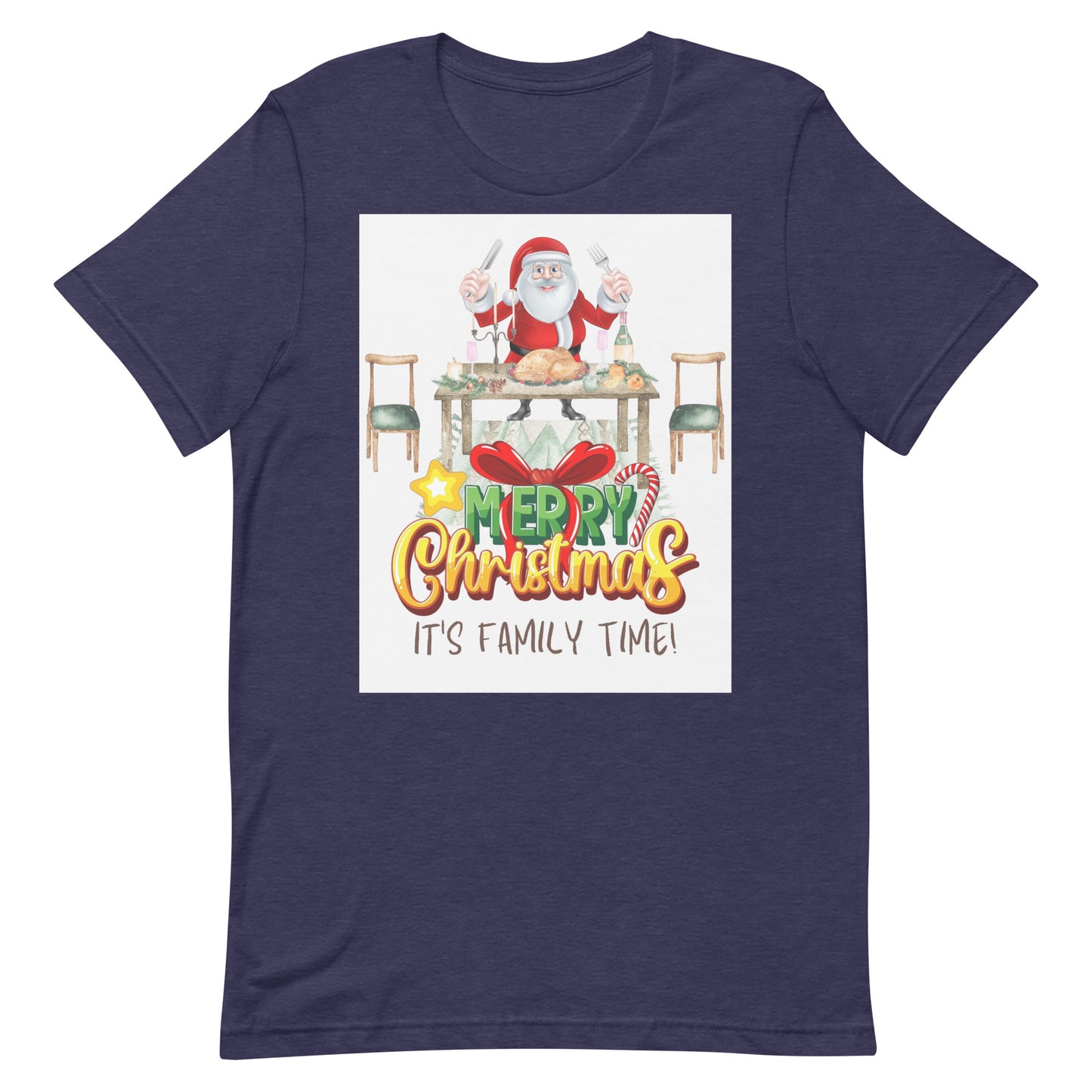 Christmas Family dinner Unisex t-shirt