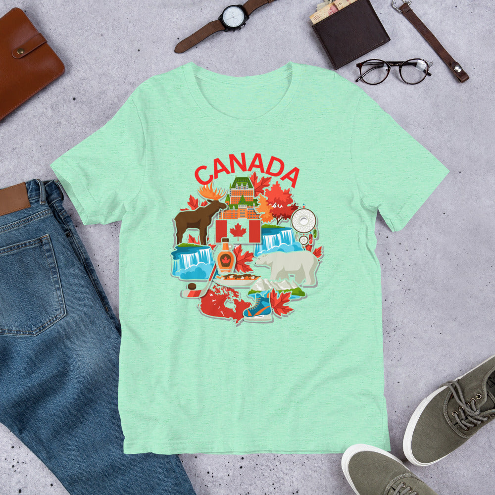 Canada Items Unisex t-shirt