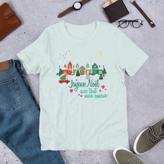 Joyeux Noel Unisex t-shirt