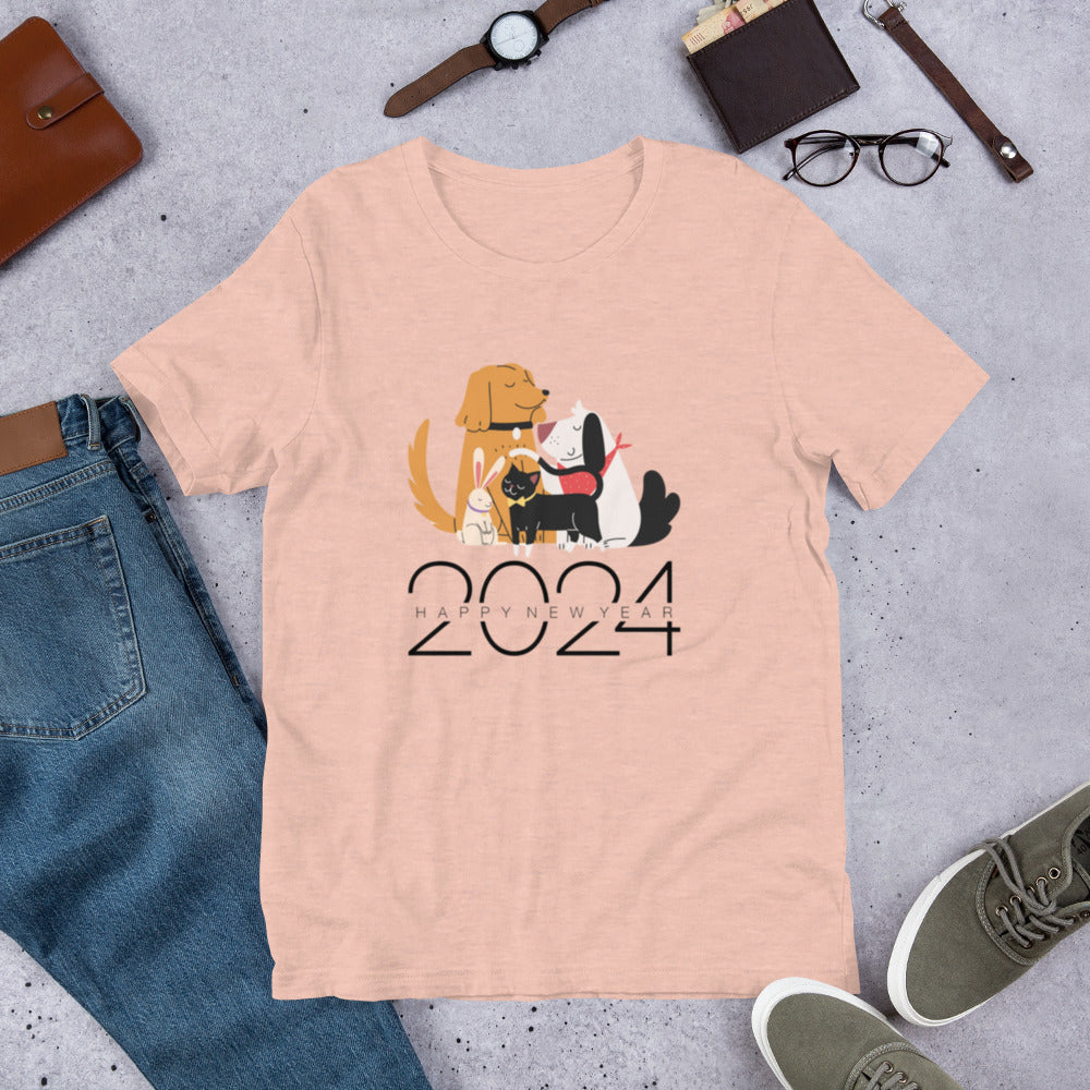 Animal New Year 2024 Unisex t-shirt