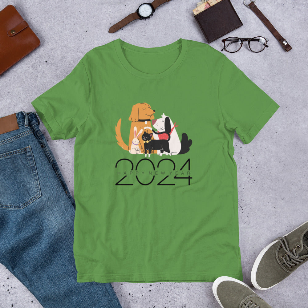 Animal New Year 2024 Unisex t-shirt