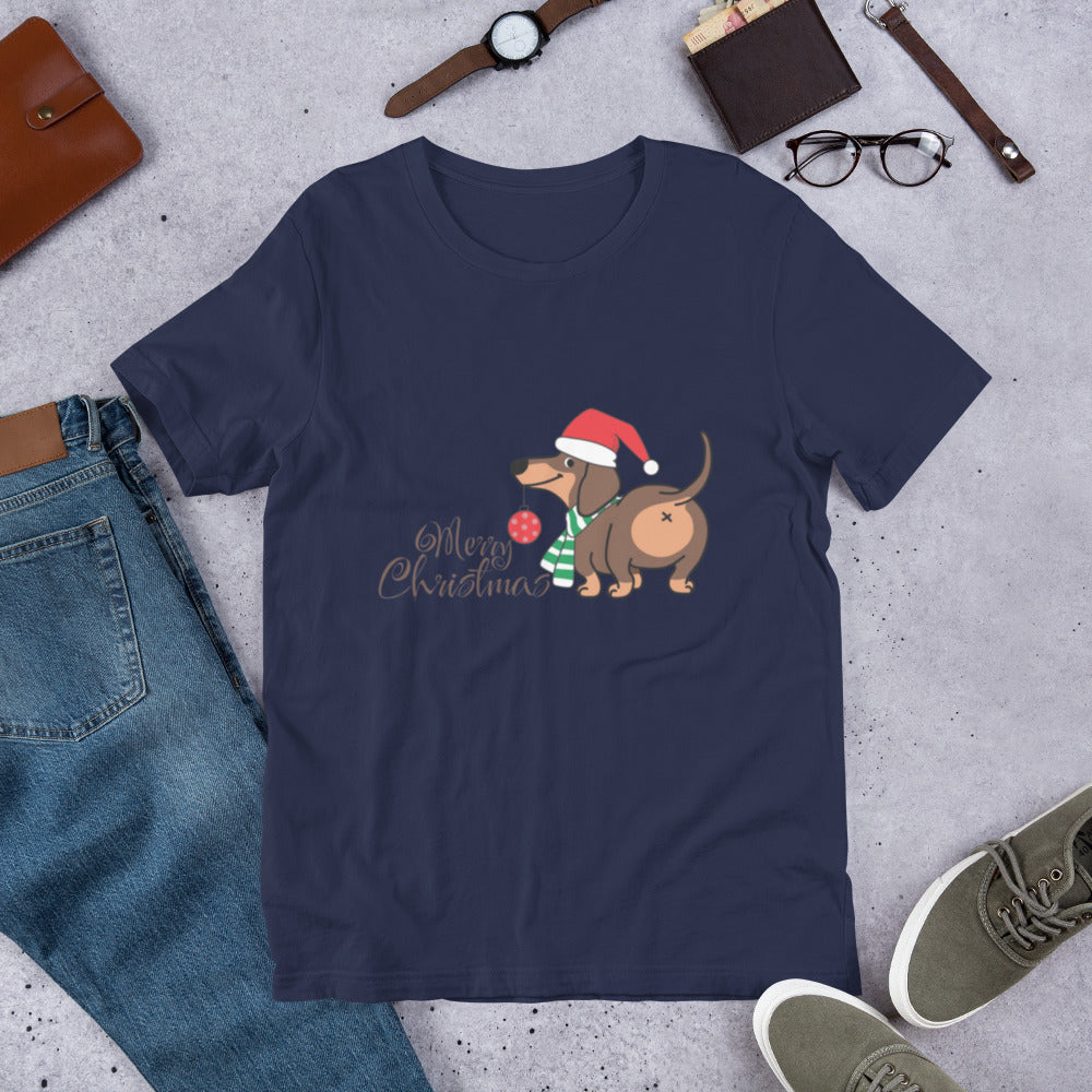 Dachshund Christmas Unisex t-shirt