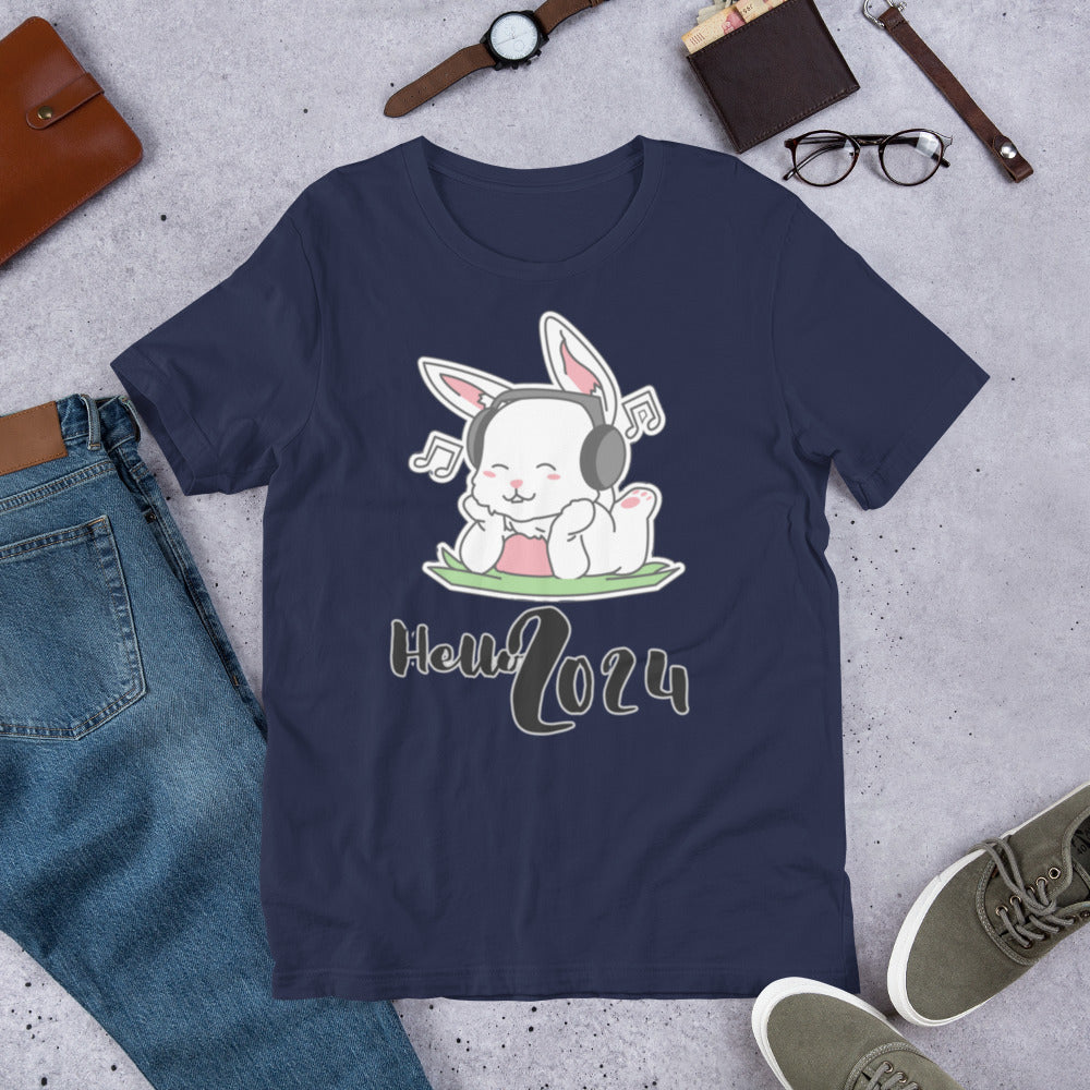 Hello Bunny 2024 Unisex t-shirt