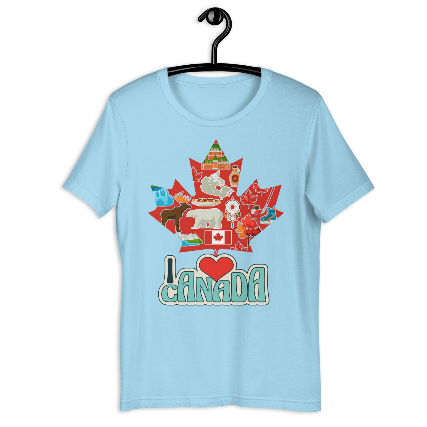 I Love Canada Unisex t-shirt