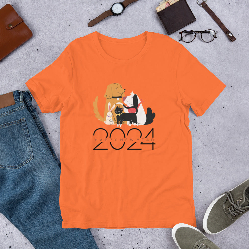 Animal New Year 2024 Unisex t-shirt