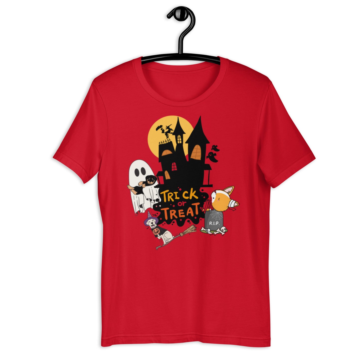 Trick or Treat Halloween Unisex t-shirt