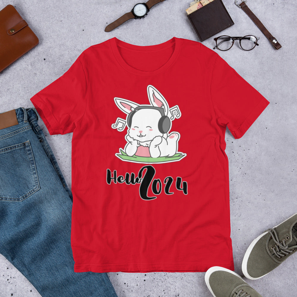 Hello Bunny 2024 Unisex t-shirt