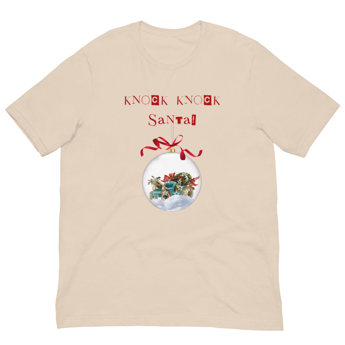 Knock Santa Unisex t-shirt