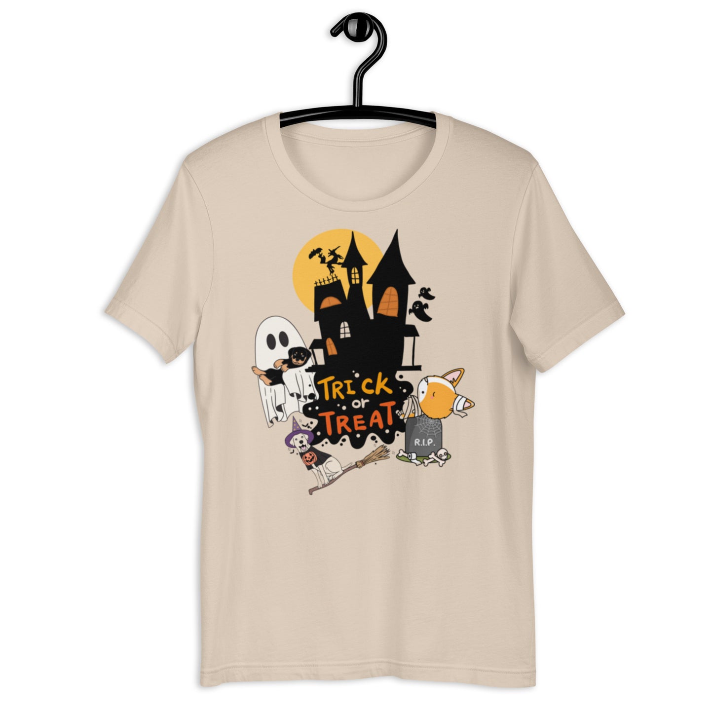 Trick or Treat Halloween Unisex t-shirt