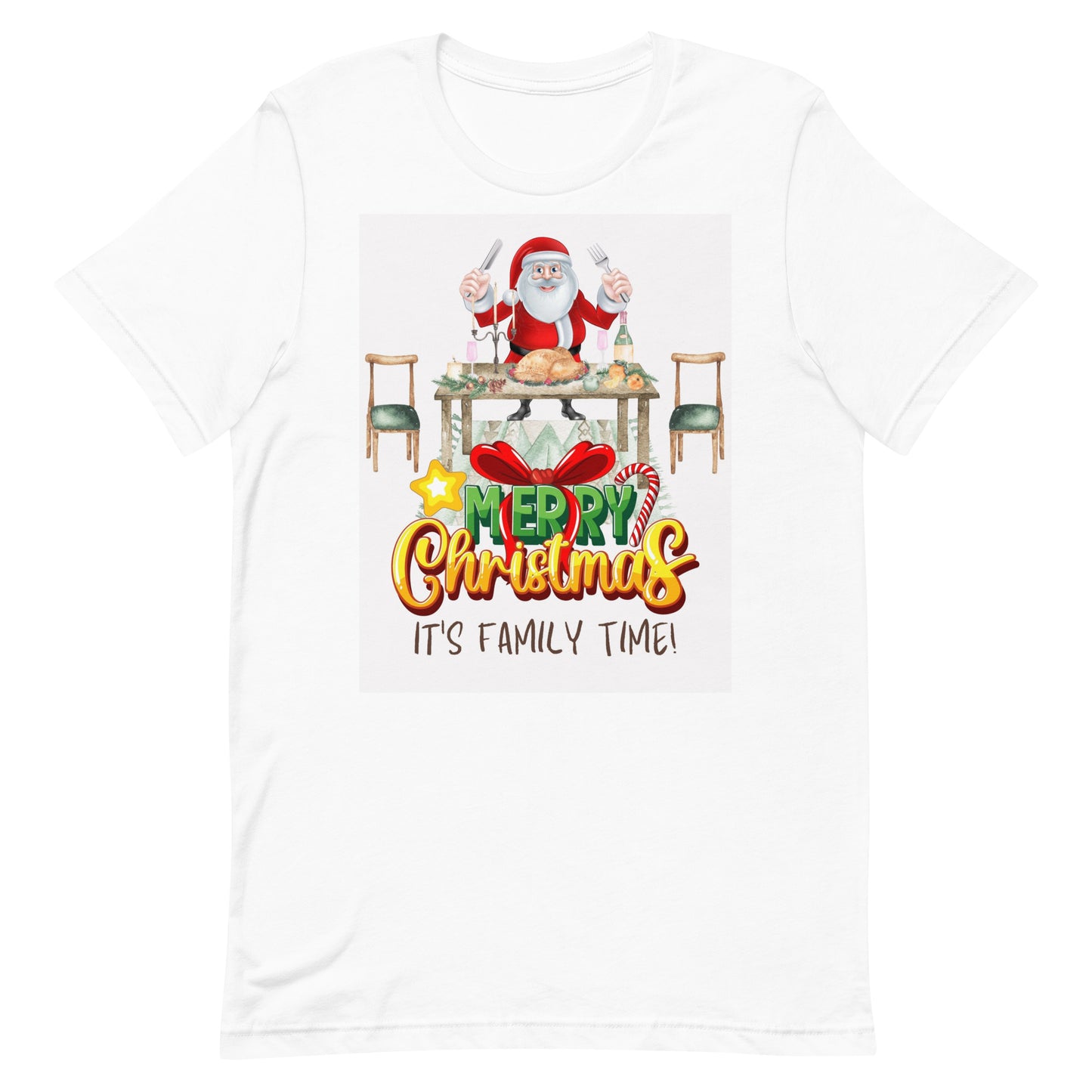 Christmas Family dinner Unisex t-shirt