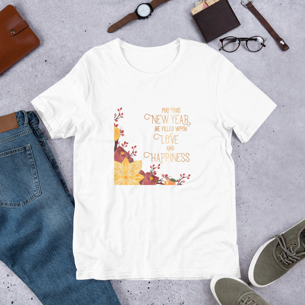 New Year Happiness Unisex t-shirt