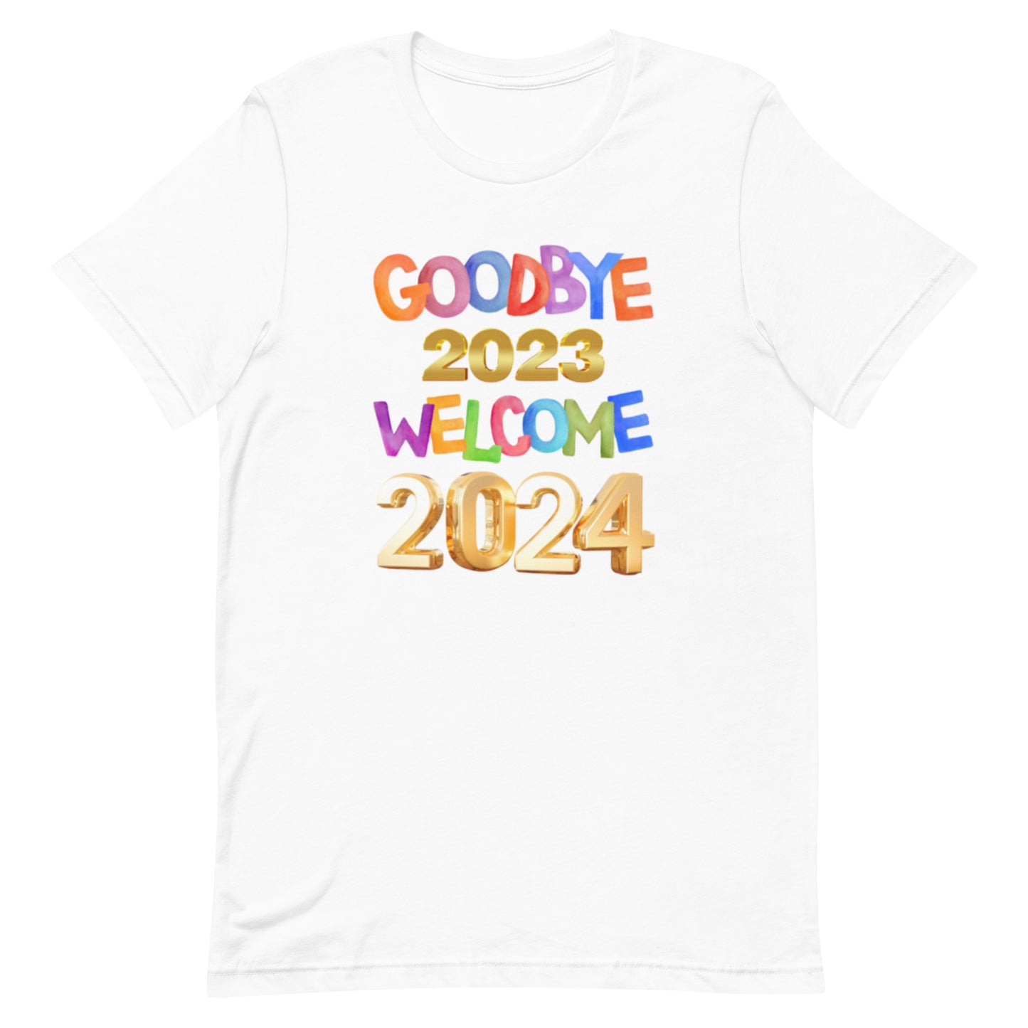Goodbye 2023 Unisex t-shirt