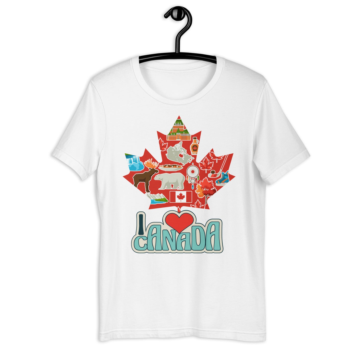 I Love Canada Unisex t-shirt