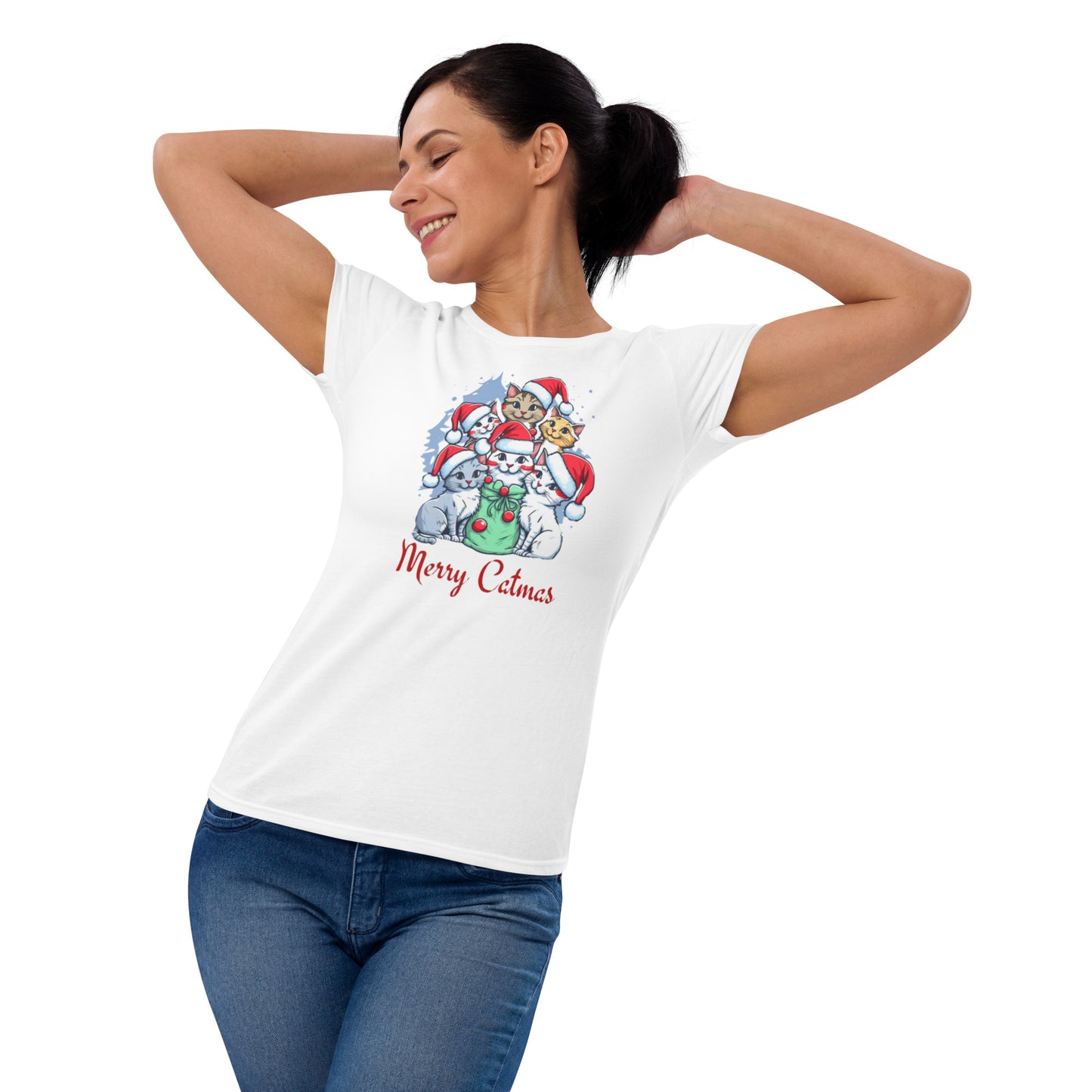 Cat-mas Women's short sleeve t-shirt