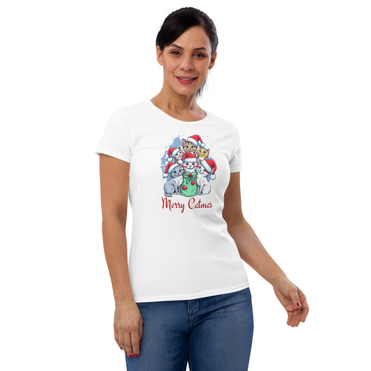 Cat-mas Women's short sleeve t-shirt