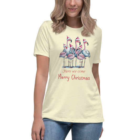 Flamengo Christmas Women's Relaxed T-Shirt