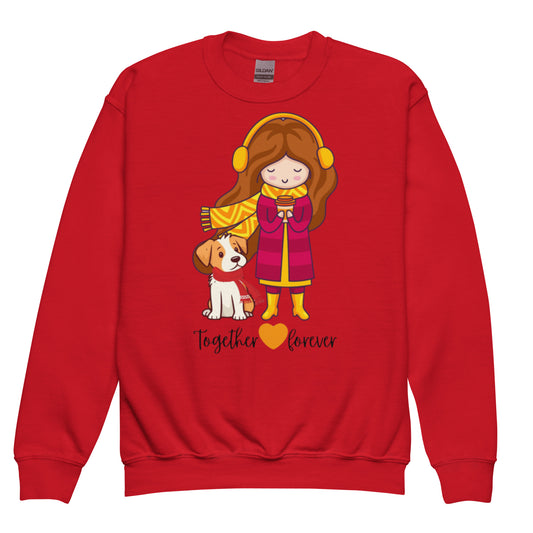 Together Forever Youth crewneck sweatshirt