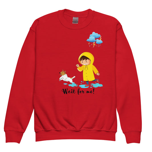 Wait For Me Youth crewneck sweatshirt