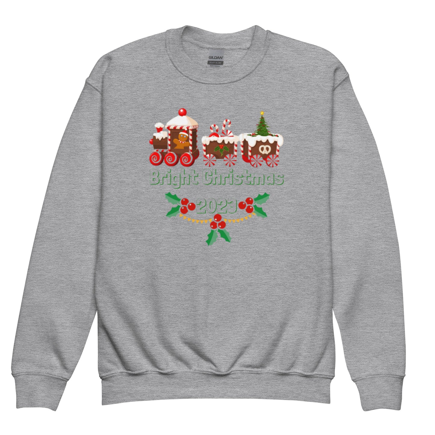 Bright Christmas Youth crewneck sweatshirt