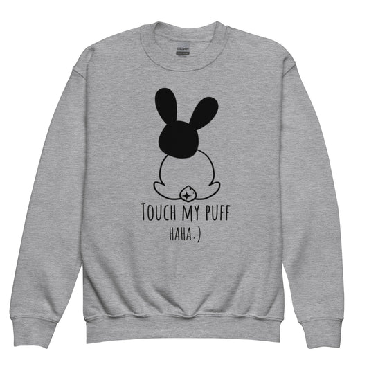 Touch My Puff Youth crewneck sweatshirt