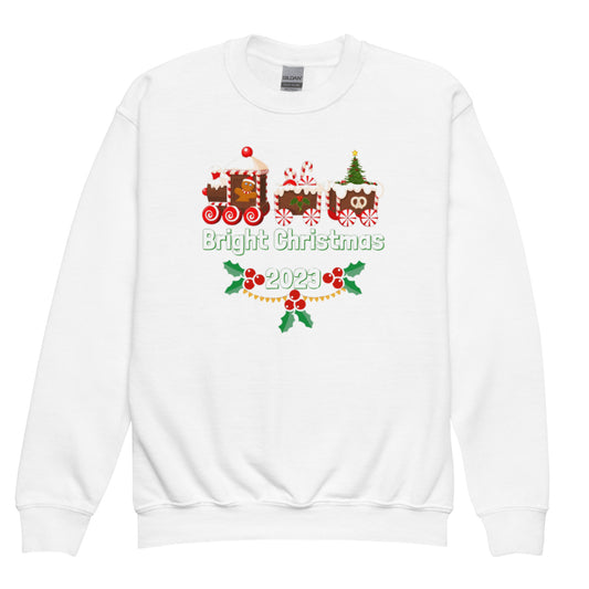 Bright Christmas Youth crewneck sweatshirt
