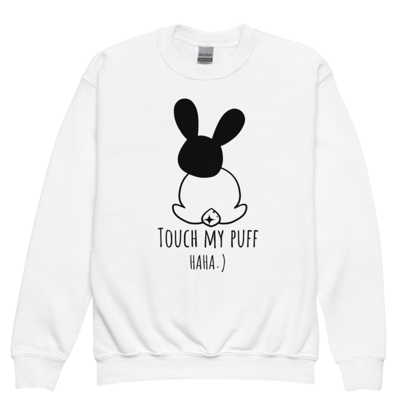 Touch My Puff Youth crewneck sweatshirt