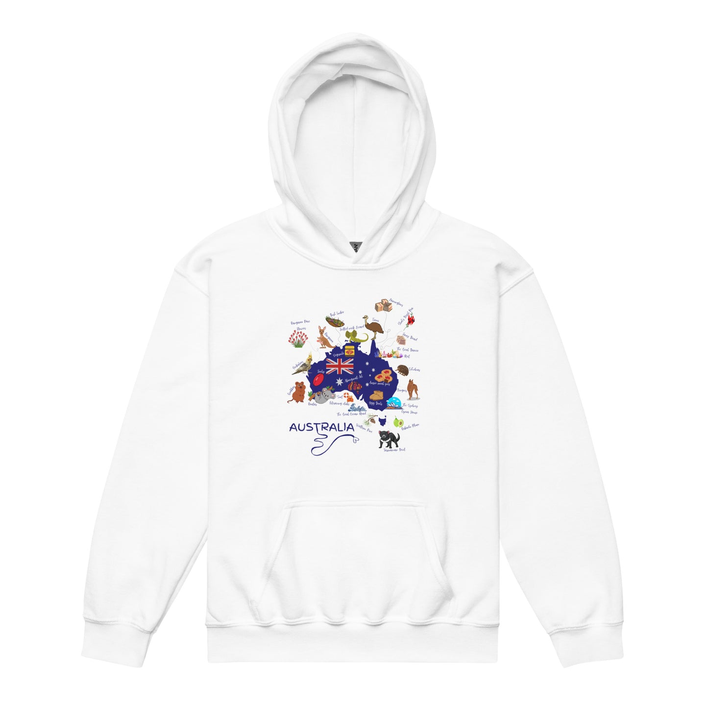 Australia Youth heavy blend hoodie