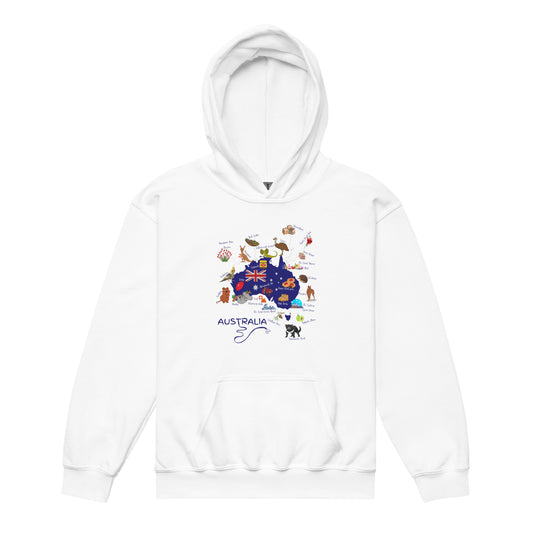 Australia Youth heavy blend hoodie