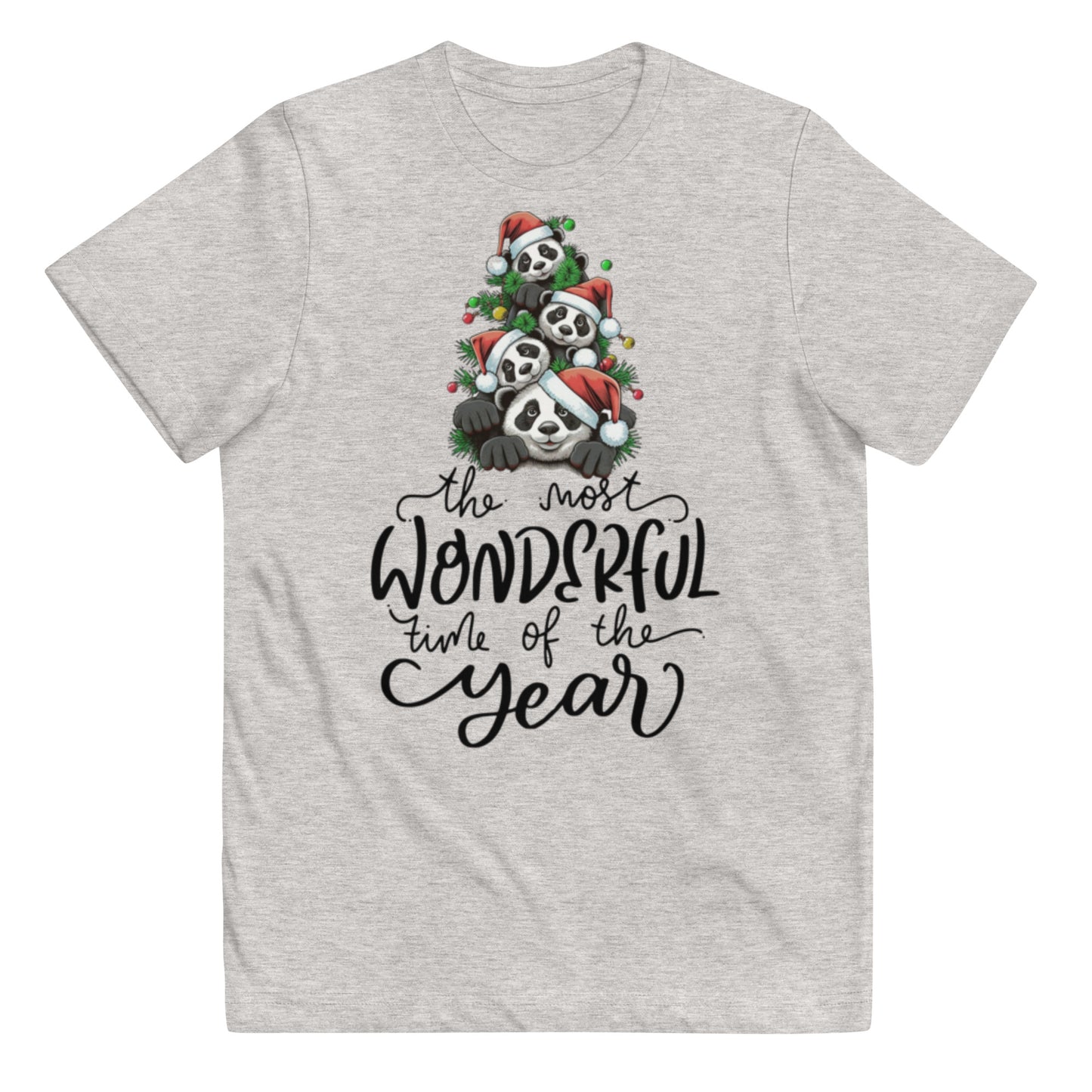 Wonderful Christmas Youth jersey t-shirt