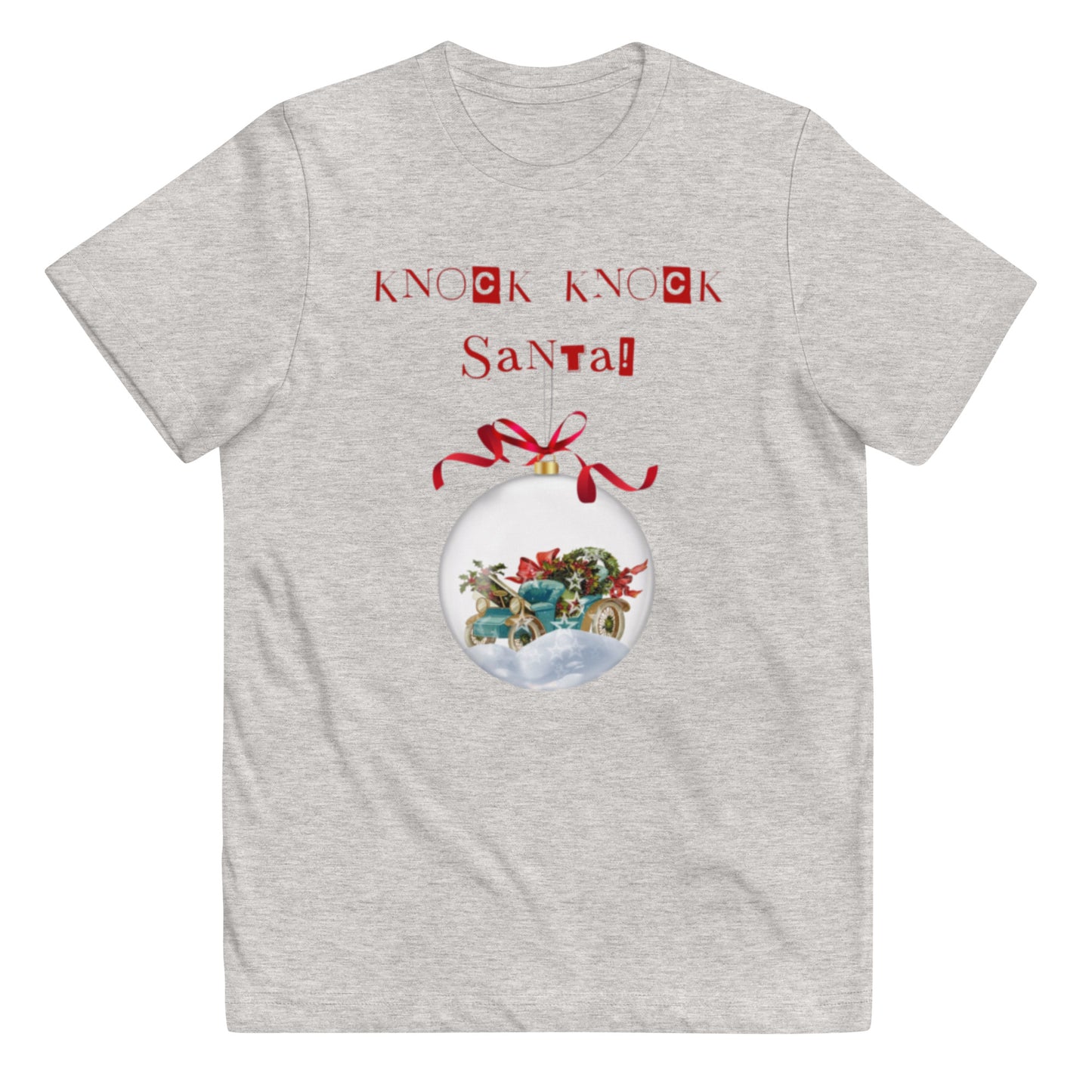 Knock Santa Youth jersey t-shirt